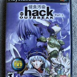 ***NO TRADES!!!*** .hack Outbreak (PlayStation 2) ***flawless disk***