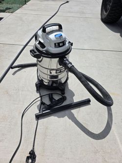 HART VOC608S 6-Gallon Stainless Steel Wet/Dry Shop Vacuum - $45 OBO