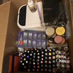 Nail Items Gently Used/New Great For Beginners 