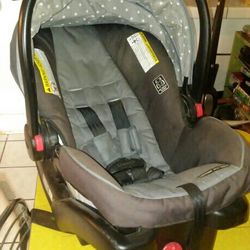 car seat with base
