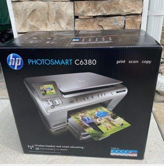 HP Photosmart C6380 Wireless Printer