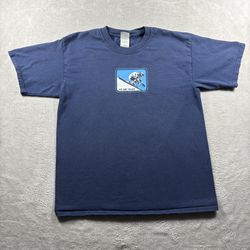 Vintage Gildan Men’s L Blue T Shirt U.S. Ski Team 2005 Official Training #4A