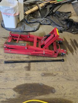 Motorcycle ATV hydraulic jack