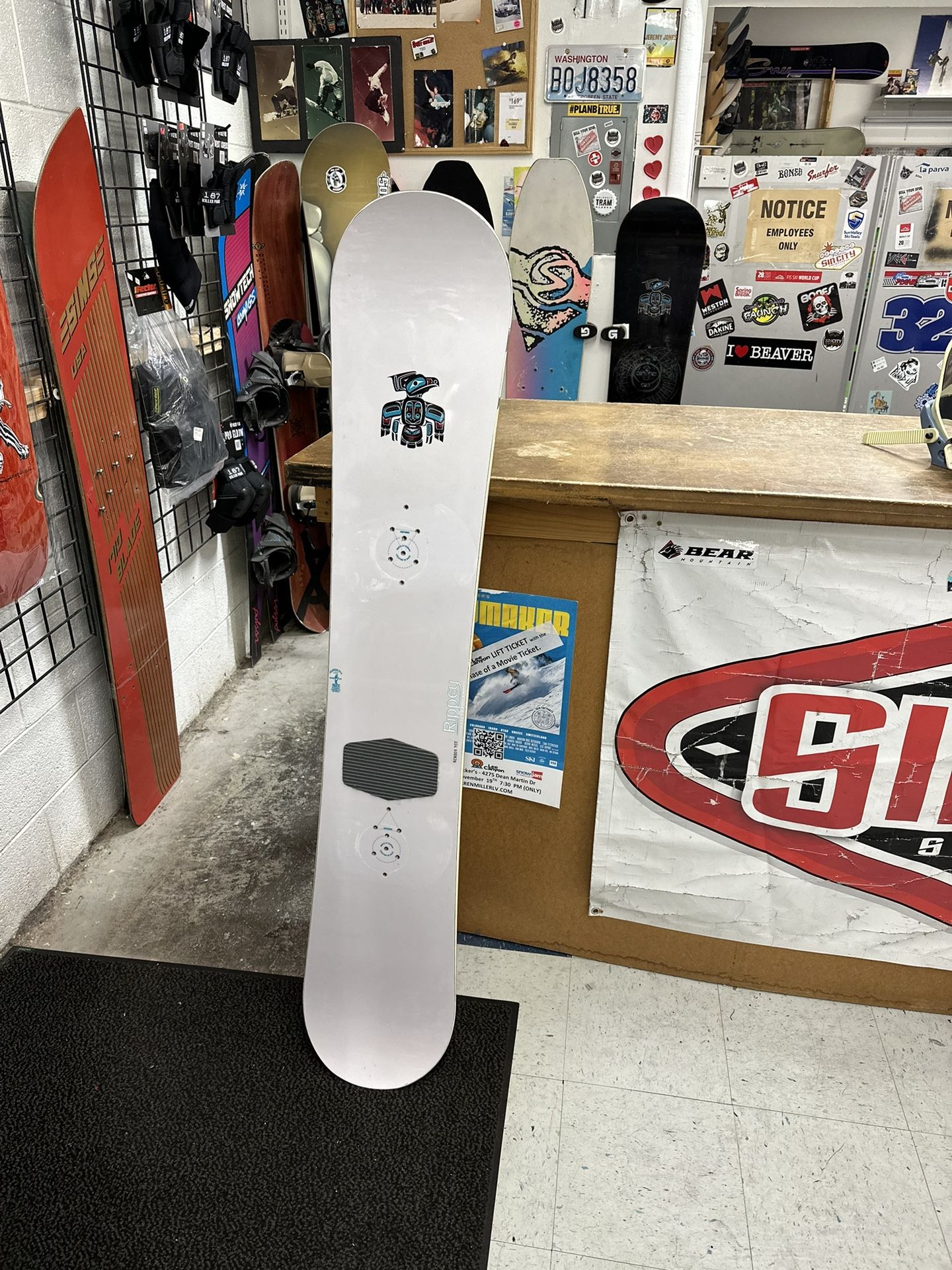 Burton Jim Rippey 154 Rare Snowboard Certified With Warranty for Sale ...