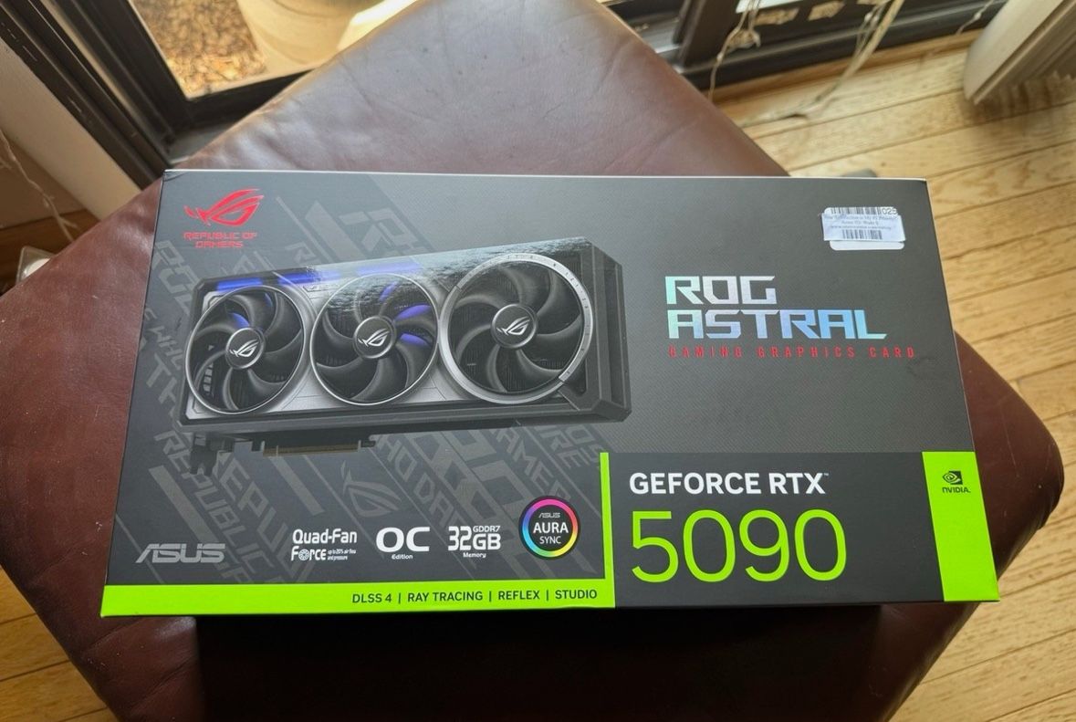 ASUS GeForce RTX 5090 ROG Astral OC Graphics Card