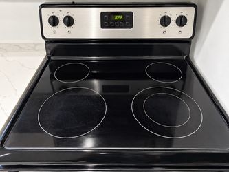 Electric stove range