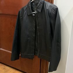 Womens Leather Jacket Size 6