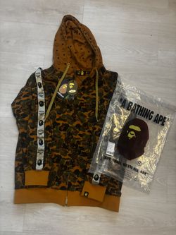 Bape X MCM Zip Up Size 3xl