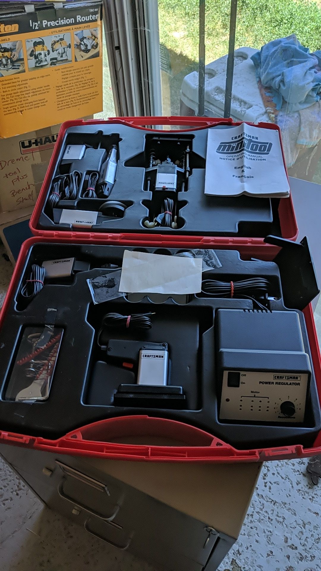 CRAFTSMAN MINITOOL 12V WITH CASE