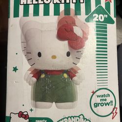 Hello Kitty 20-inch Expanding Plush *Factory Sealed* 2023 (never been opened)