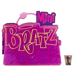 Mini Bratz Collector’s Case with Exclusive Collectible Figure, Holds 60+ Minis, Travel Case and Wall Mountable New