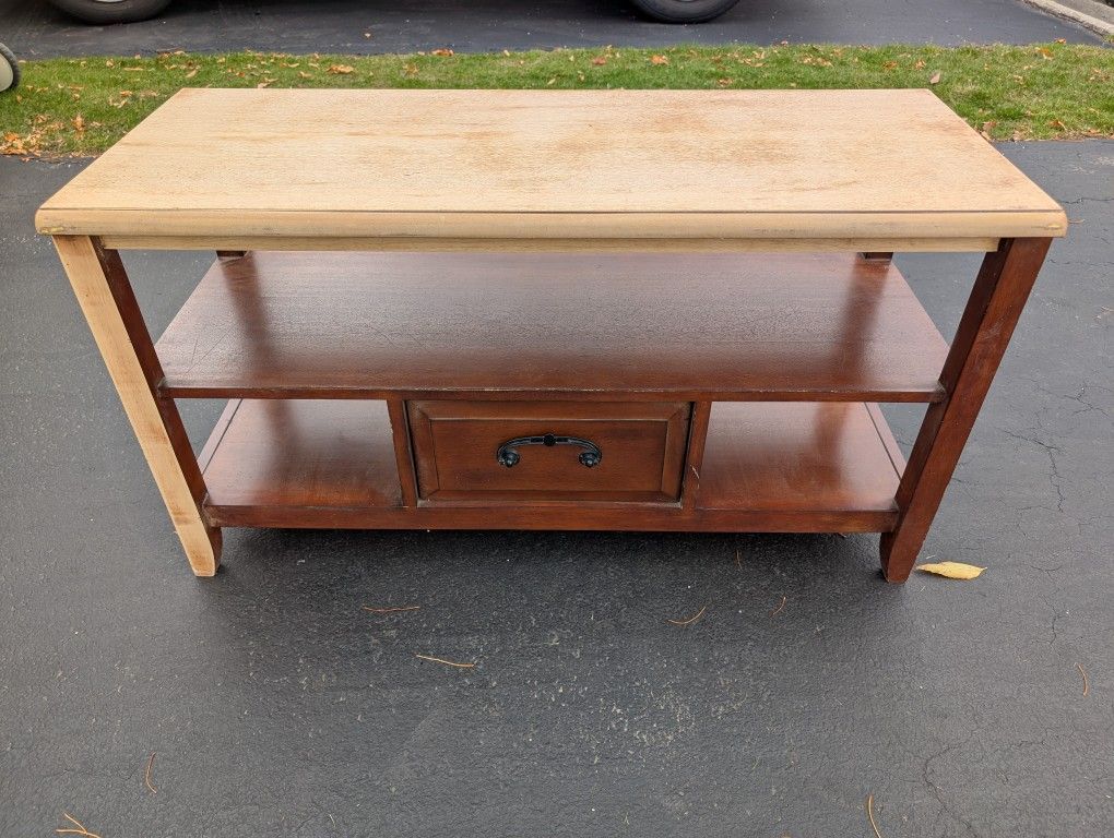 Partly Sanded Coffee Table