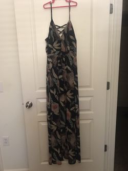 Floral romper dress