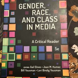 Utep Book Gender, Race, and Class in Media 📚