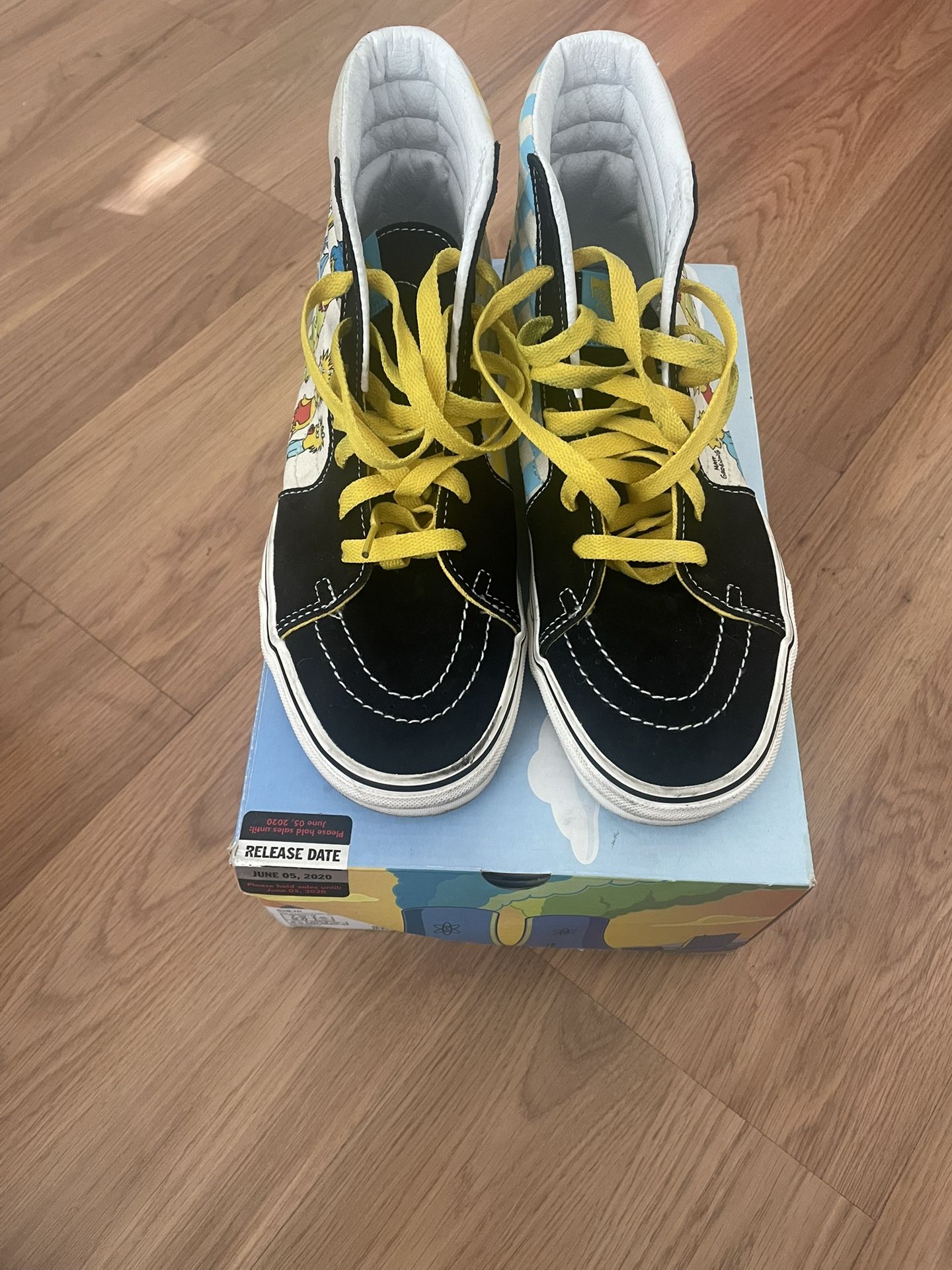 THE SIMPSONS x VANS Collab, Hightop Vans