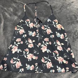 Forever 21 Floral Cami Top (Size:S)