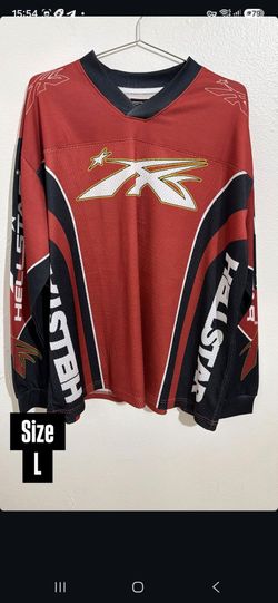 HELLSTAR SPORTS RED/BLACK MESH JERSEY NEW COLLECTION