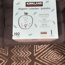 Diapers Size 1 And 3 (Kirkland / Pampers / Premium Diaper) 
