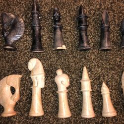 Rare Chess Pieces/ Full Set