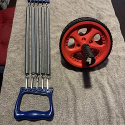 AB ROLLER + IRON BANDS 