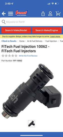 Fitech Injectors 60lbs Set Of 8