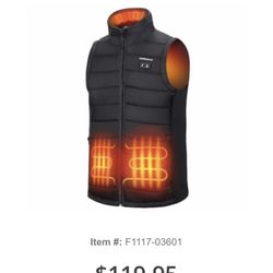 Kemimoto Men's Heated Vest