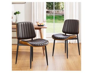 Chairs Set of 2, Mid Century Modern