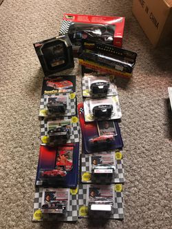 Set of Dale Earnhardt Nascar Diecast Collectables