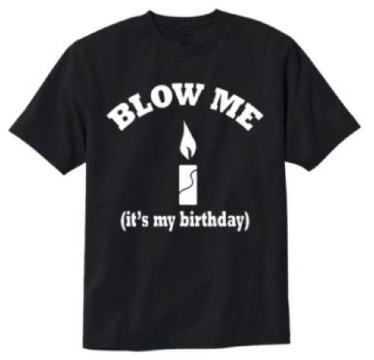 BLOW ME ITS MY BIRTHDAY T-SHIRT