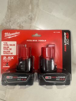 M12 XC4.0 Battery 2-Pack Milwaukee