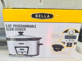 Bella 5 Qt Programmable Slow Cooker