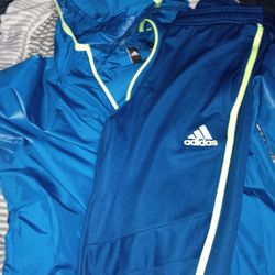 Adidas Tracksuit Blue & Green