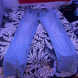 Levis 505 34x34 Lightwashed Jeans
