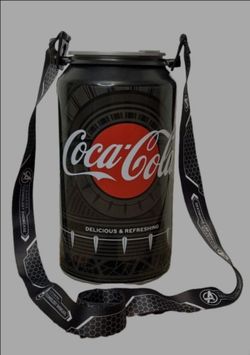 Disney Parks Avengers Campus Black Panther Coca-Cola sipper cans
