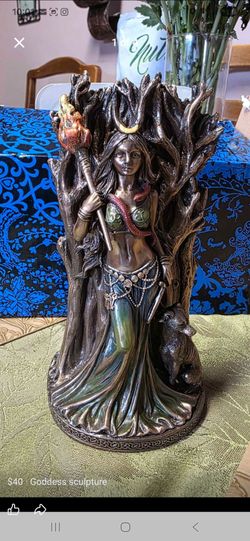 Goddess statue