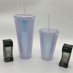 Starbucks Iridescent Unicorn Limited Release Hard To Find 2023 Tumblers Studded New