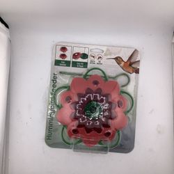 Wild Wings Floral Hummingbird Feeder – 10 oz Capacity