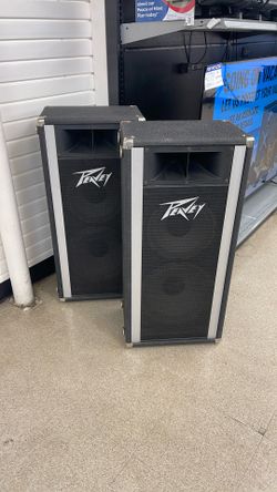 Pair Of Peavy Speakers