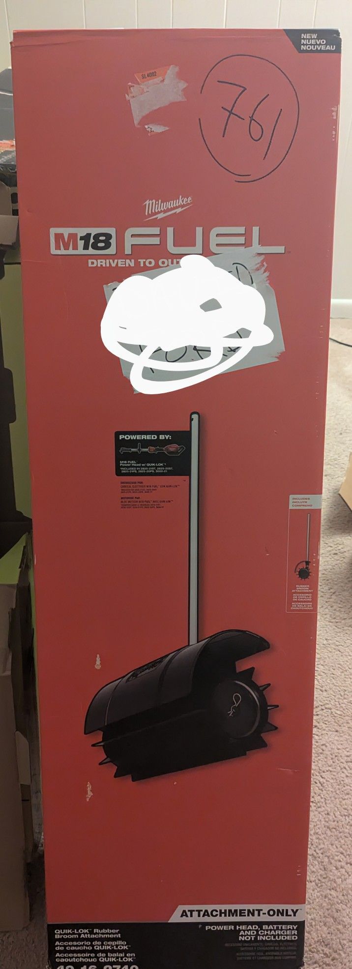 Milwaukee FUEL Powerbroom Attachment 