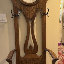 Antique Hall Tree