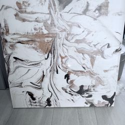 Wrapped canvas print - Marble Onyx
