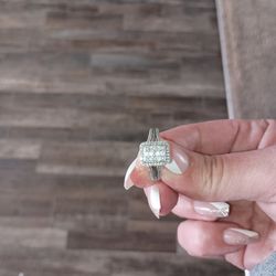 White Gold Diamond Silver