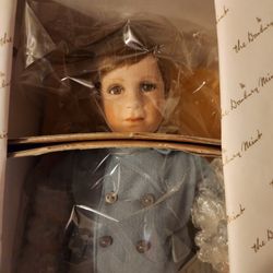 John John JFK Jr. Danbury Mint, Porcelain Doll