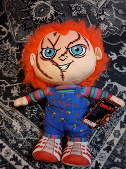 Chucky plush greeter