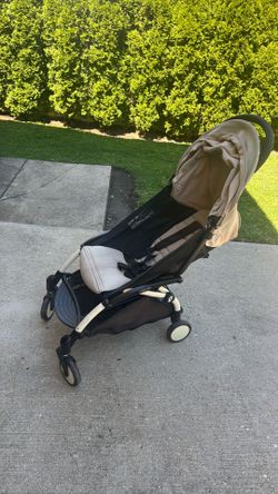 BABYZEN YOYO Stroller - Beige & Black - Compact & Lightweight!