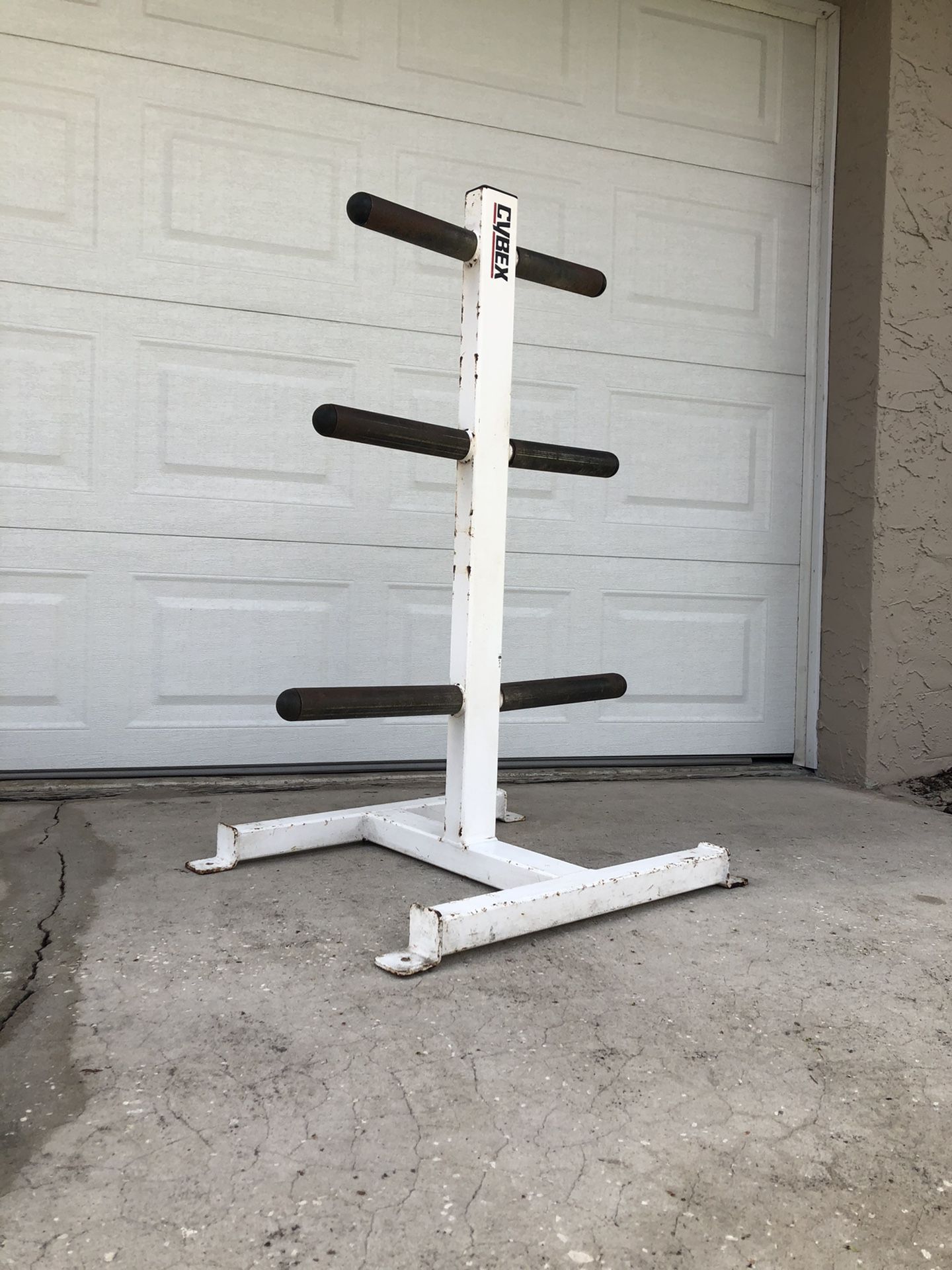 Cybex Olympic Weight Plate Tree for Sale in Tampa FL OfferUp
