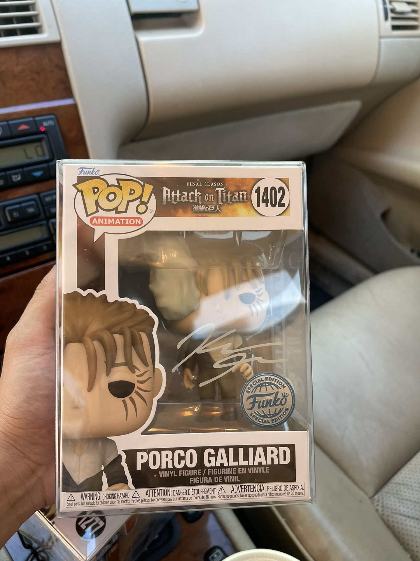 Attack On Titan Porco Galliard Funko Pop