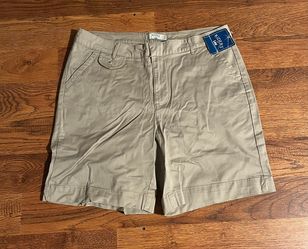 Lee Riders Khaki Bermuda Shorts Size 14