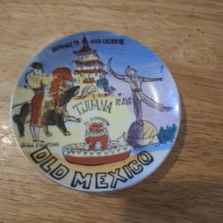 Old Mexico Tijuana Plate 