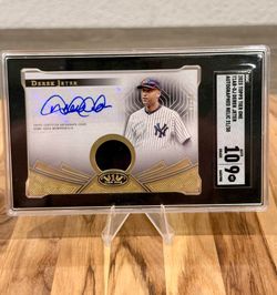 Tier 1 Derek Jeter Patch Auto /30